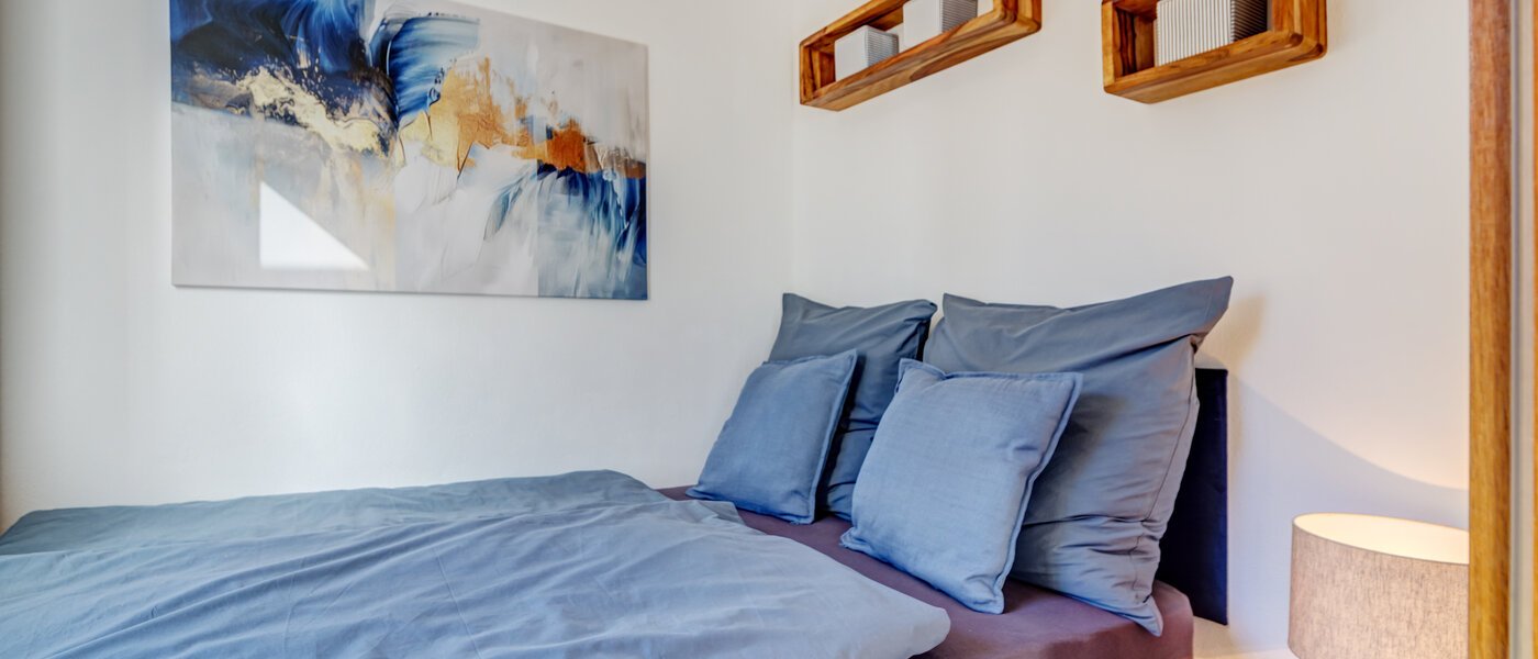 piso con jardín München Altperlach 01 dormitorio 14773