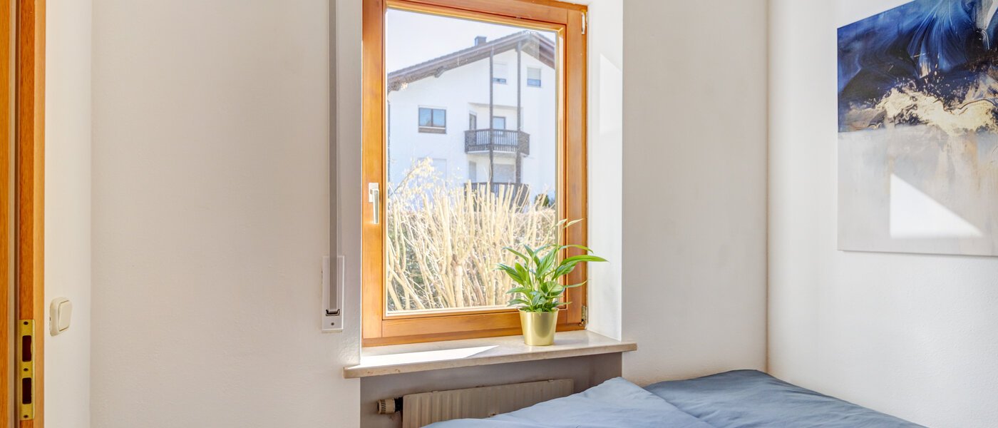 piso con jardín München Altperlach 02 dormitorio 14773