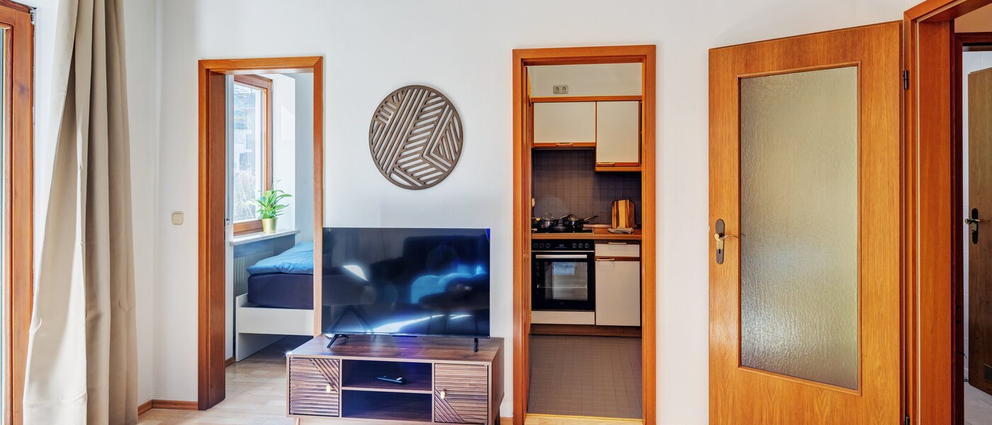 piso con jardín München Altperlach 03 sala de estar 14773