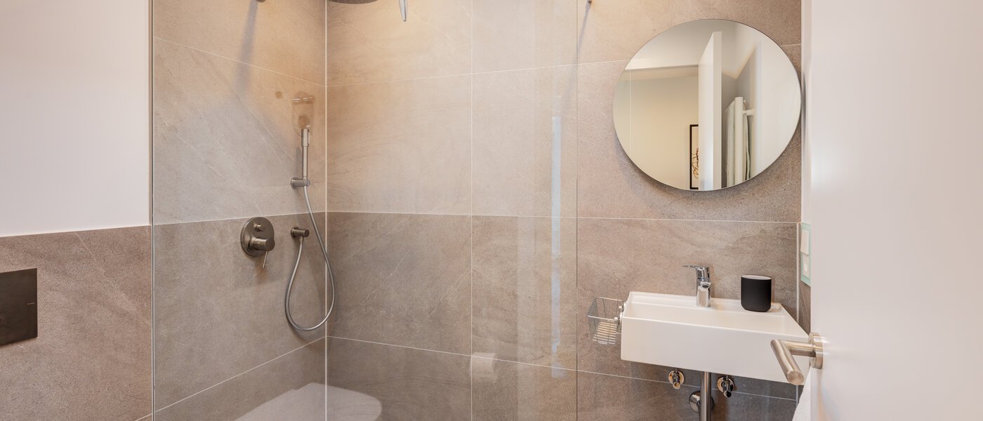 ático con terraza München Nymphenburg 01 2. baño 14775