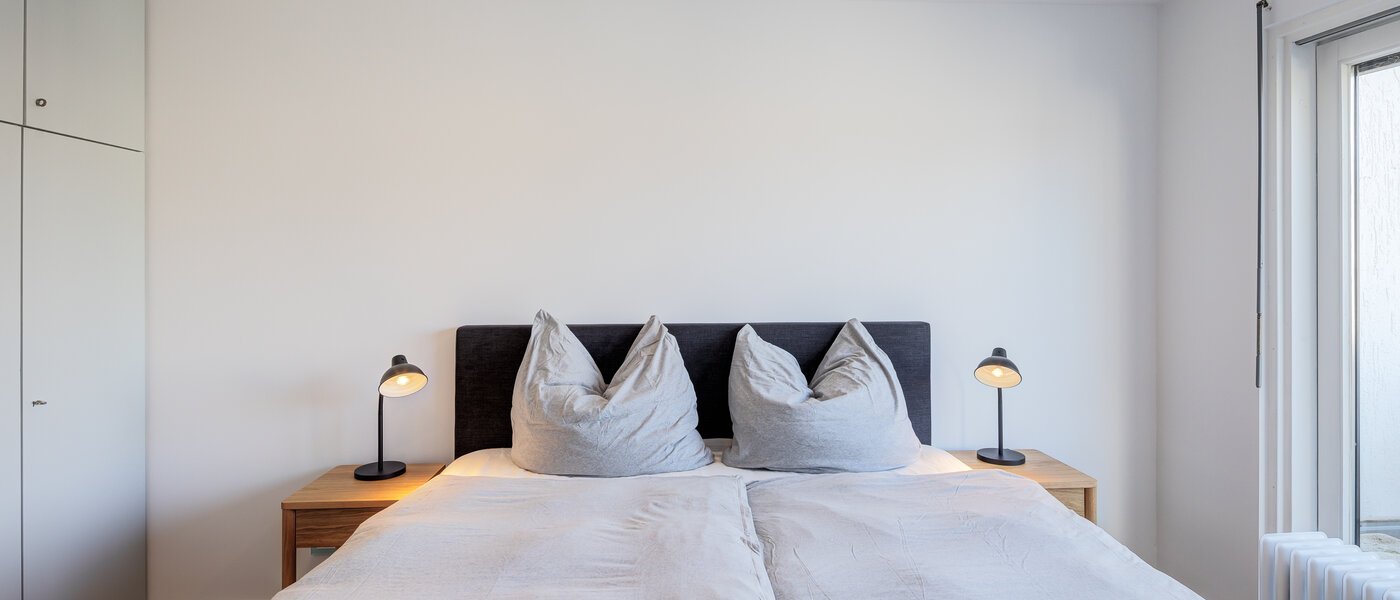 ático con terraza München Nymphenburg 02 1. dormitorio 14775