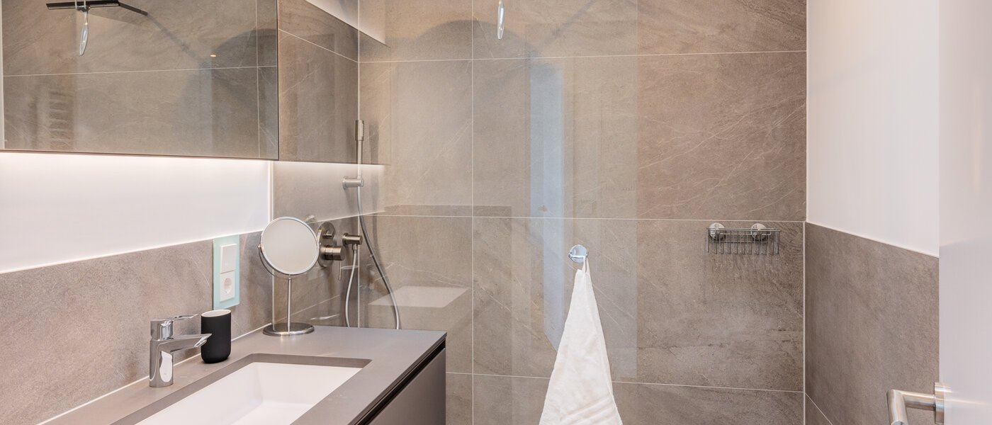 ático con terraza München Nymphenburg 01 1. baño 14775