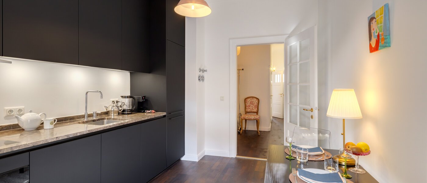 apartamento München Maxvorstadt - Rund um den Josephplatz 02 cocina 14777