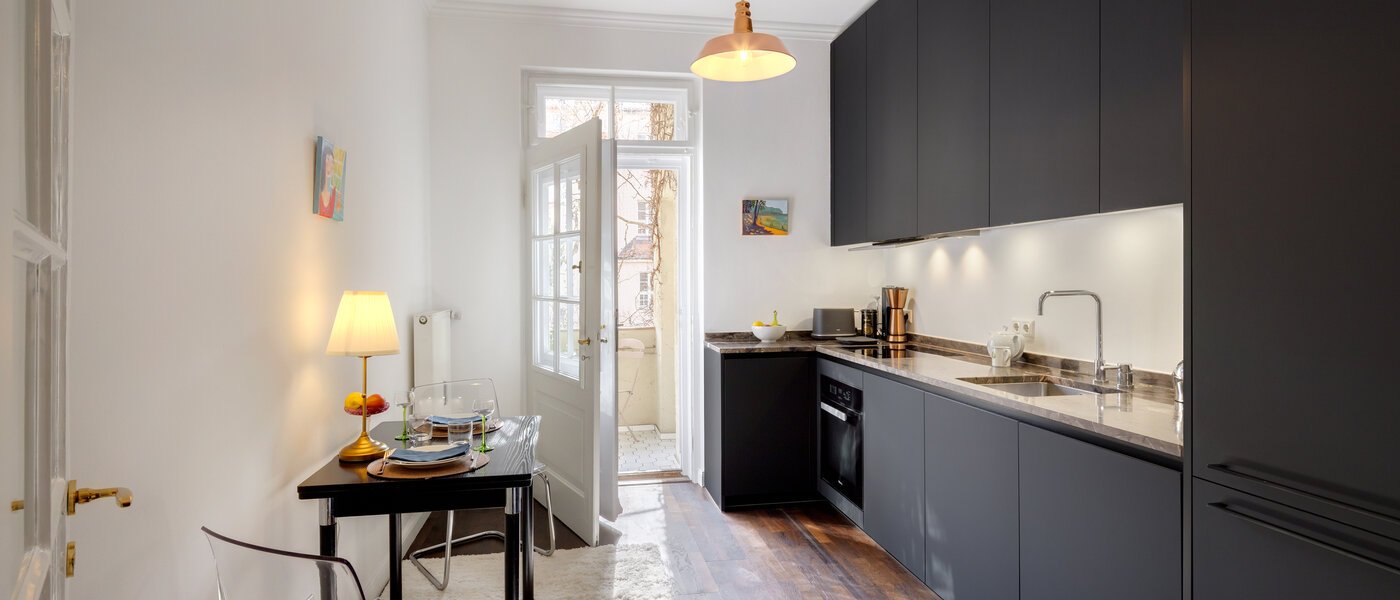 apartamento München Maxvorstadt - Rund um den Josephplatz 03 cocina 14777