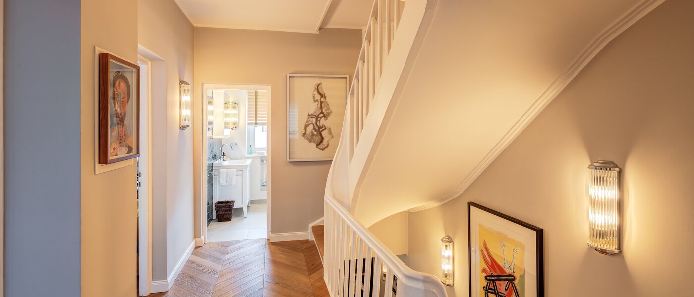 chalet adosado München Schwabing 07 pasillo 14779