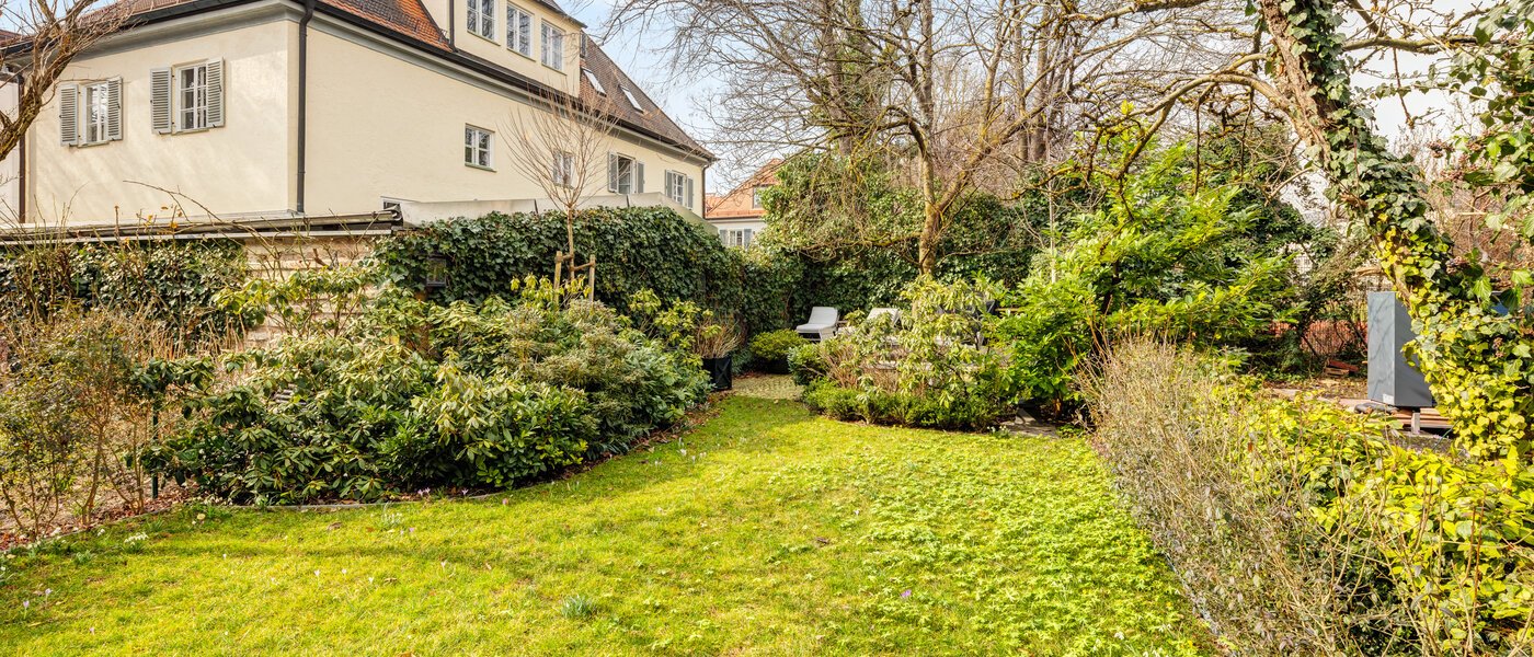 chalet adosado München Schwabing 01 jardín 14779