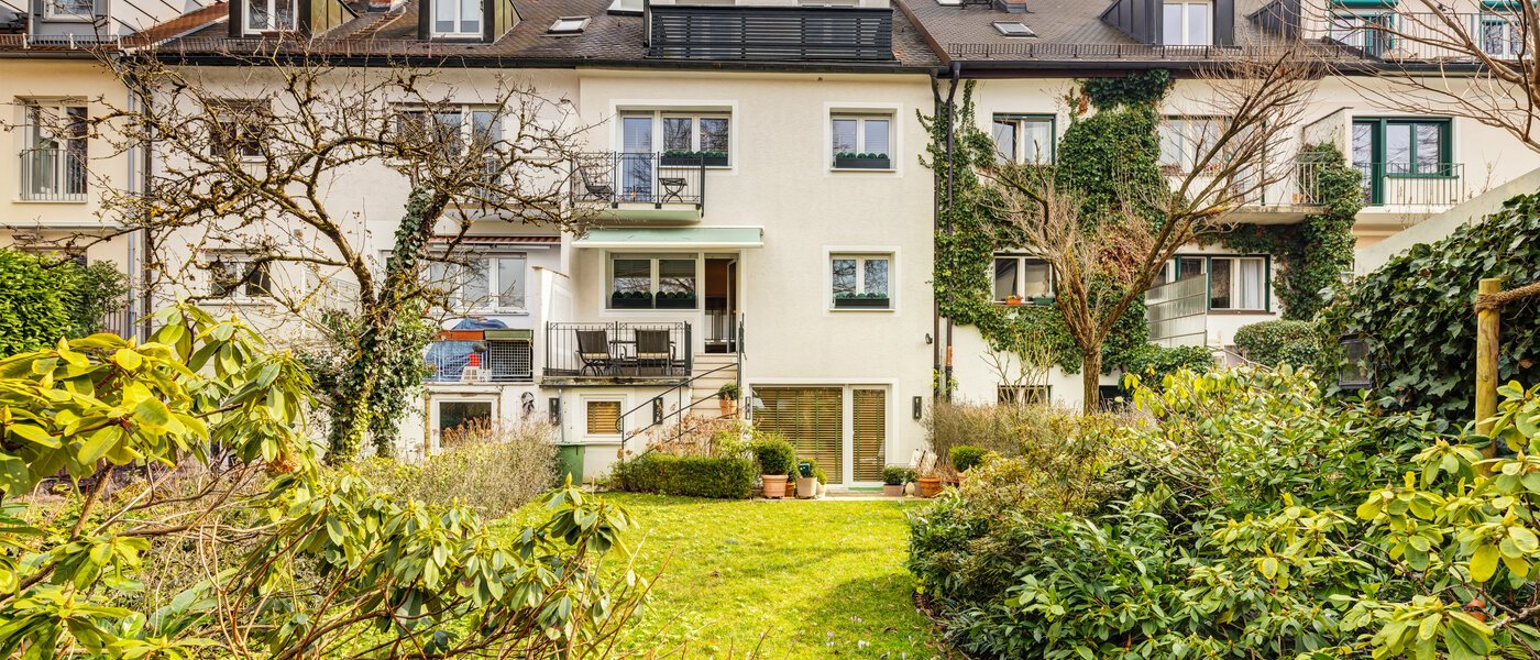 chalet adosado München Schwabing 02 jardín 14779
