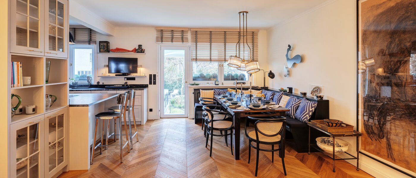 chalet adosado München Schwabing 01 zona comedor 14779