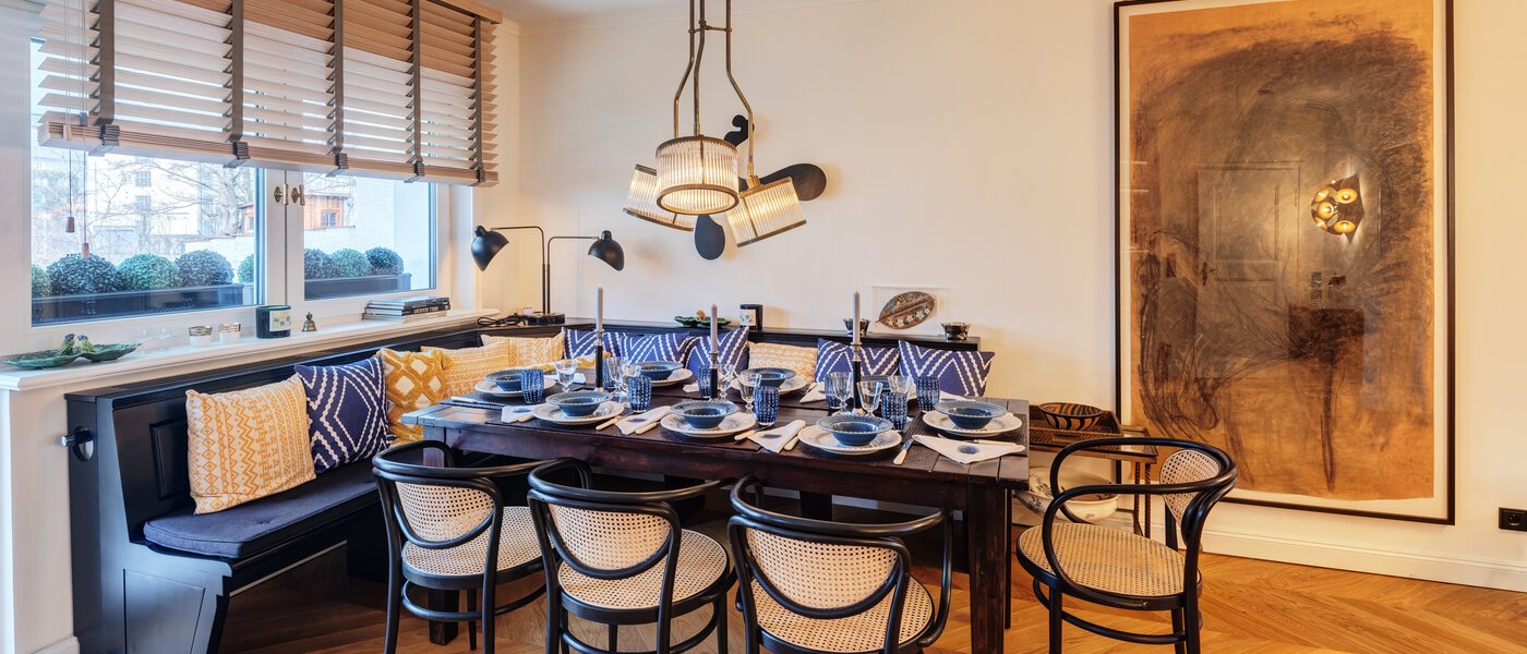 chalet adosado München Schwabing 02 zona comedor 14779