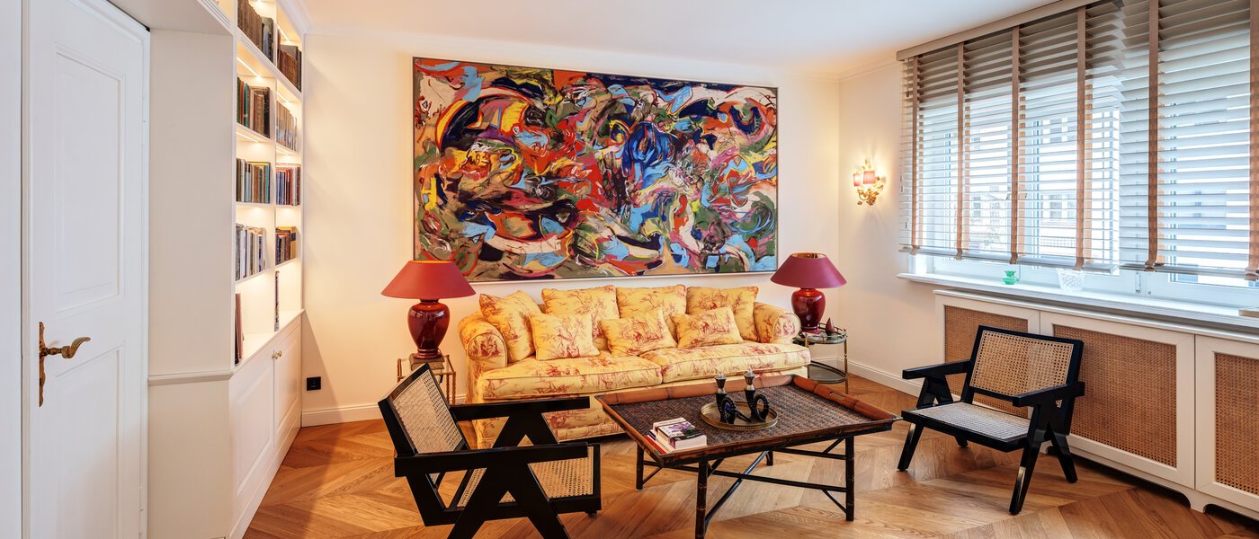 chalet adosado München Schwabing 01 Biblioteca 14779