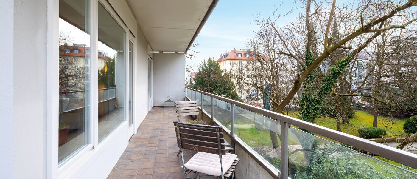 apartamento München Schwabing (rechts der Leopoldstraße) 01 balcón 14781