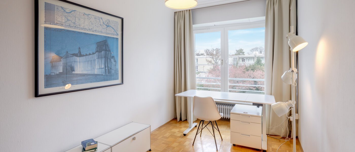 apartamento München Schwabing (rechts der Leopoldstraße) 03 Oficina / Habitación de invitados 14781