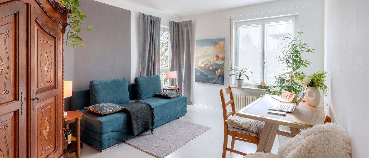 apartamento München Obermenzing 01 Oficina / Habitación de invitados 14782