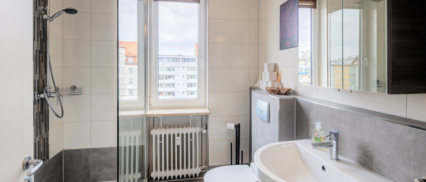 apartamento München Mittersendling 01 baño 14783