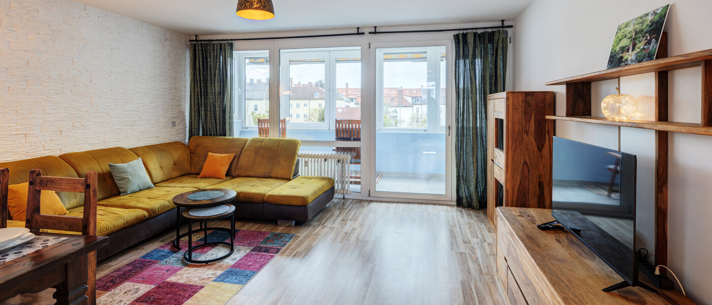 apartamento München Mittersendling 01 zona de día  14783