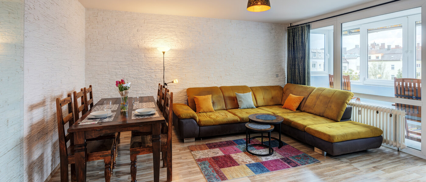 apartamento München Mittersendling 04 zona de día  14783