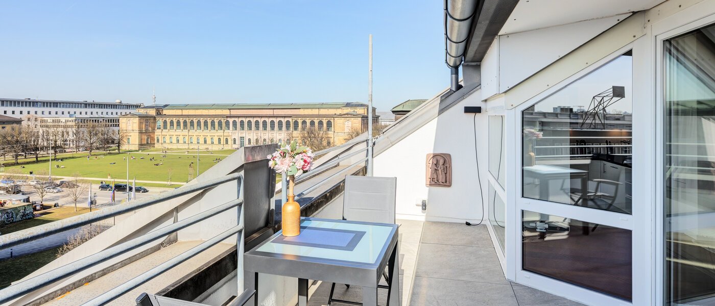 dúplex con galería München Maxvorstadt 01 azotea 14785