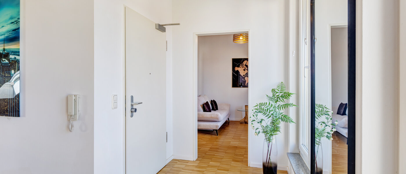 ático con terraza Aschheim 01 pasillo 14787