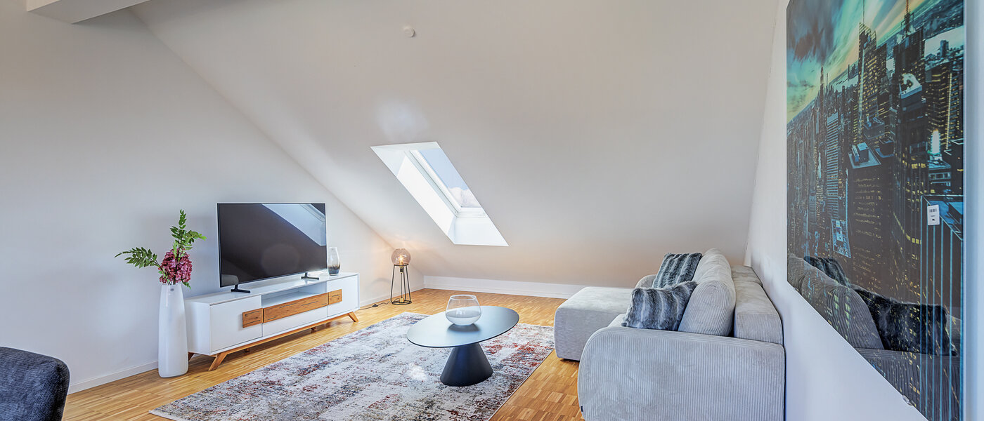 ático con terraza Aschheim 04 zona de día  14787