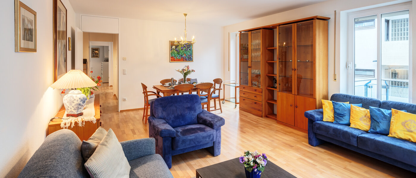 apartamento München Solln 01 sala de estar 14788