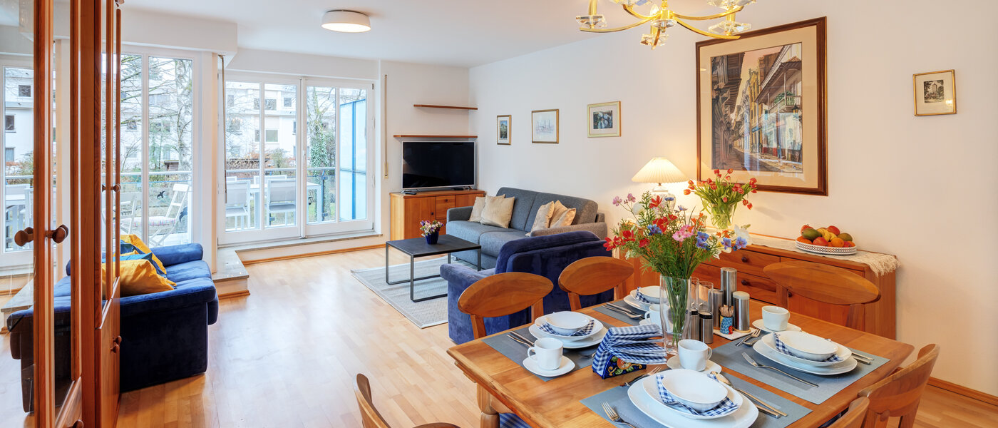 apartamento München Solln 03 sala de estar 14788