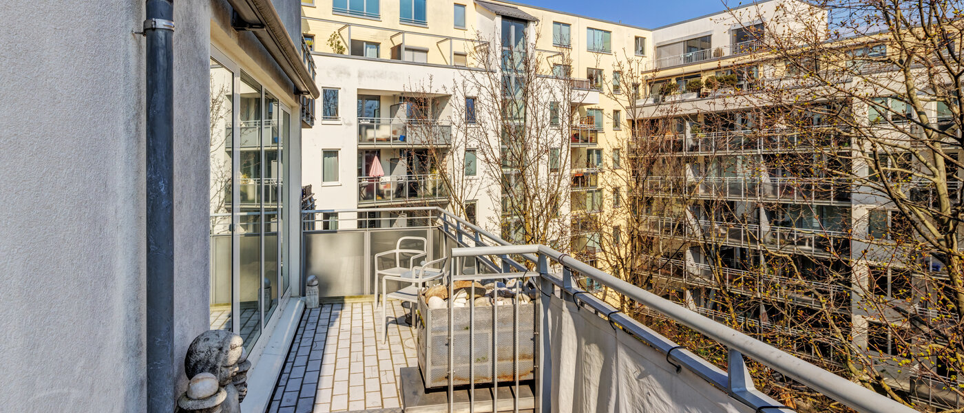 apartamento München Maxvorstadt - Universitätsviertel 01 balcón 14794