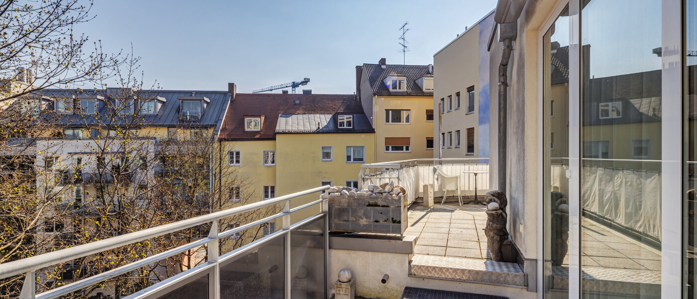 apartamento München Maxvorstadt - Universitätsviertel 02 balcón 14794