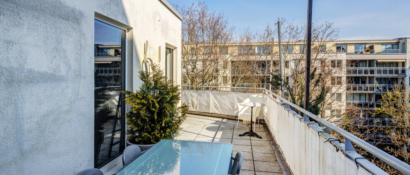apartamento München Maxvorstadt - Universitätsviertel 03 balcón 14794