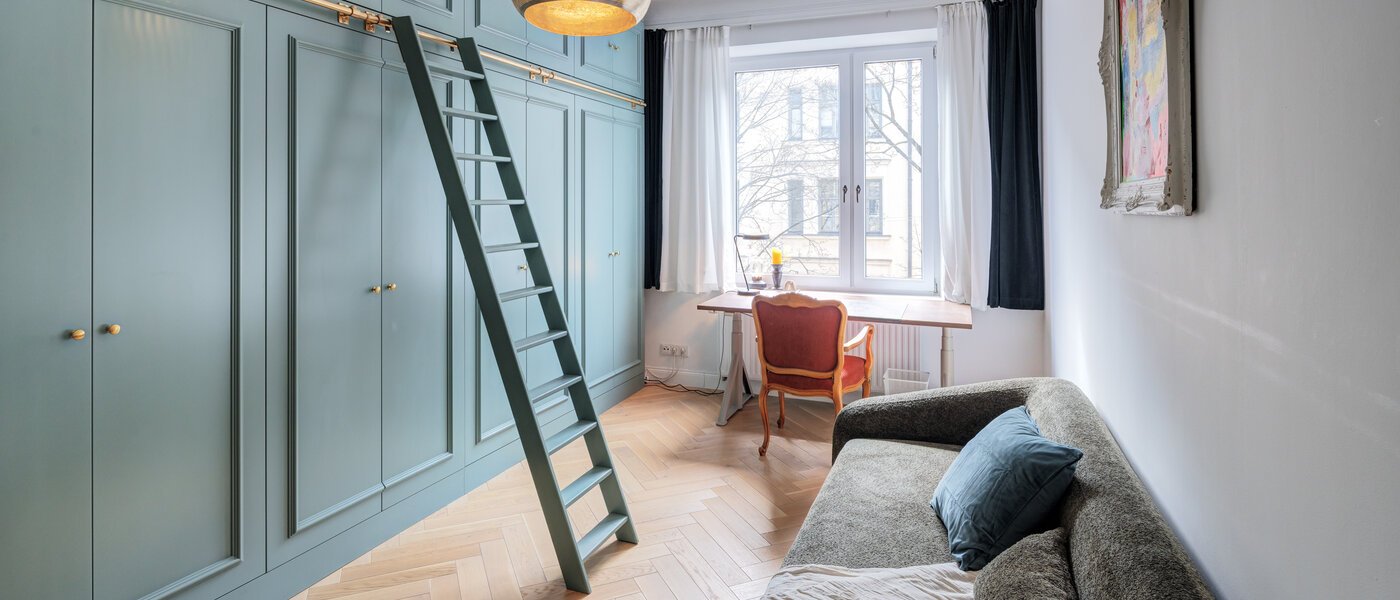 apartamento München Schwabing-West (rund um den Hohenzollernplatz) 01 Oficina / Habitación de invitados 14795