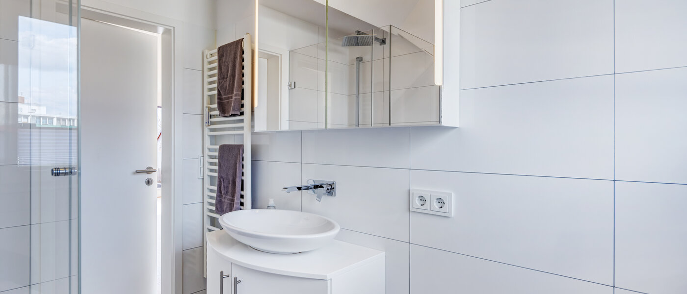 ático con terraza München Moosach 03 baño 14797