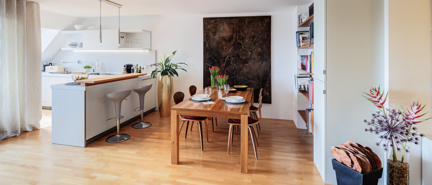 ático München Ludwigsvorstadt 03 zona de día  14803