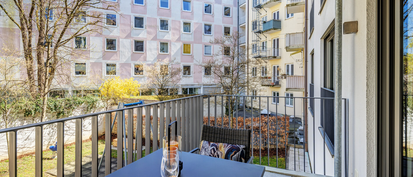 apartamento München Ludwigsvorstadt 02 balcón 14810