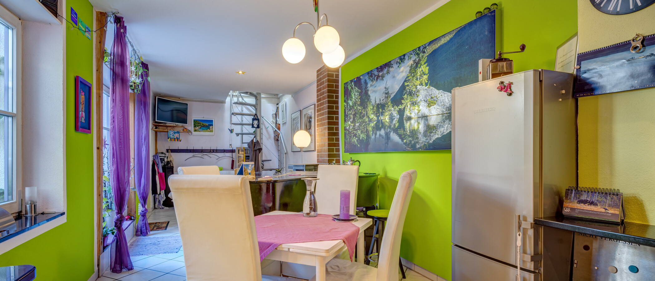 apartamento München Au-Giesing 03 zona de día  14812