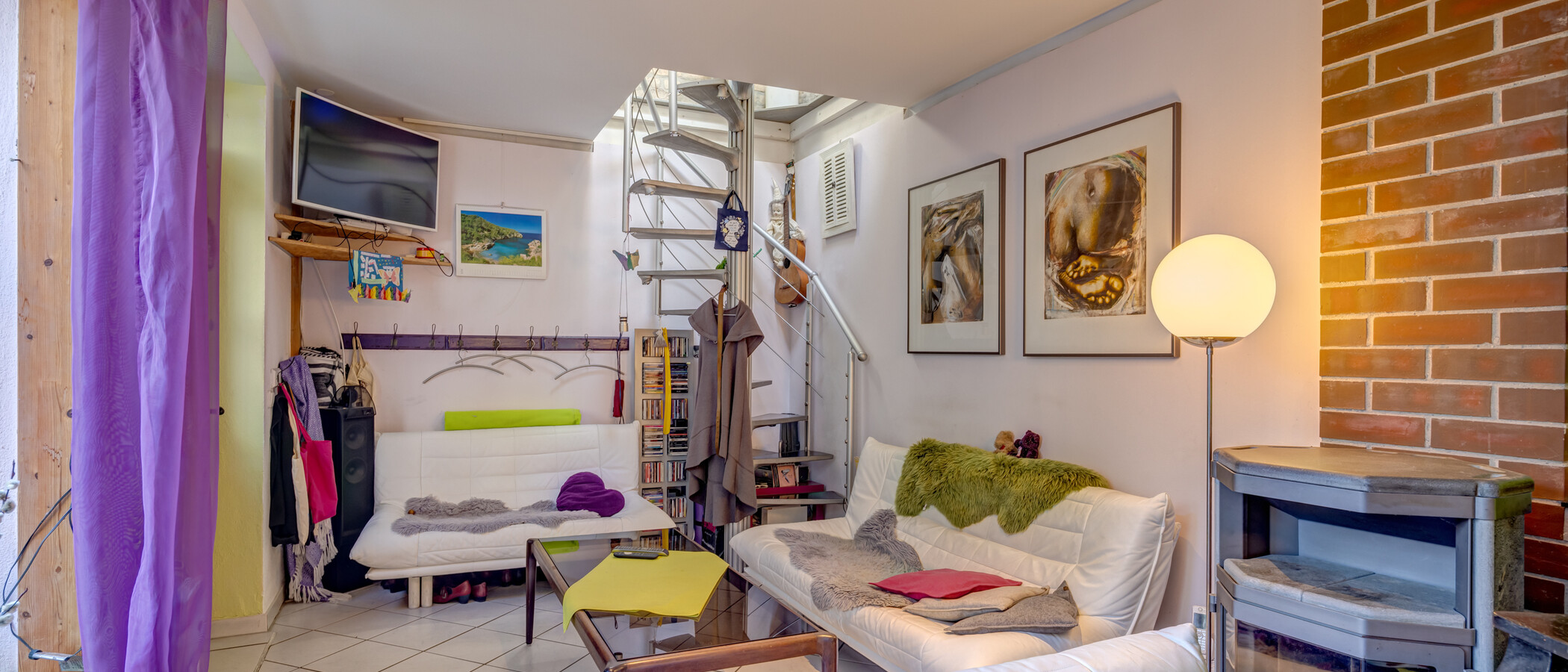 apartamento München Au-Giesing 04 zona de día  14812