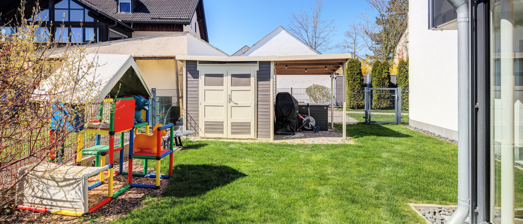 apartamento Unterschleißheim Lohhof 03 jardín 14813