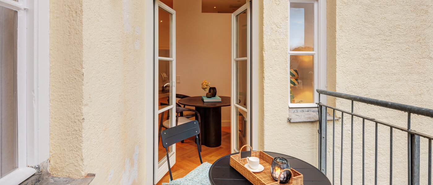 apartamento München Altbogenhausen 03 balcón 14814