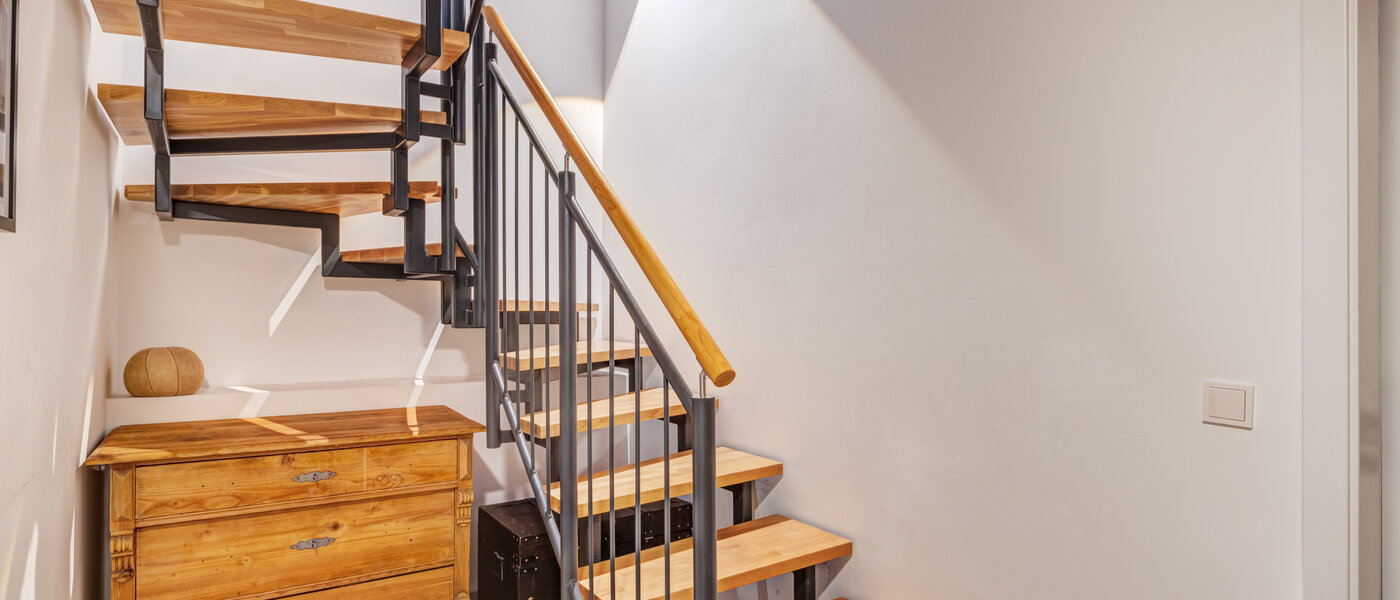 chalet adosado München Harlaching 05 pasillo 14816