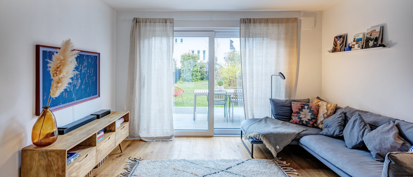 chalet adosado München Harlaching 02 zona de día  14816