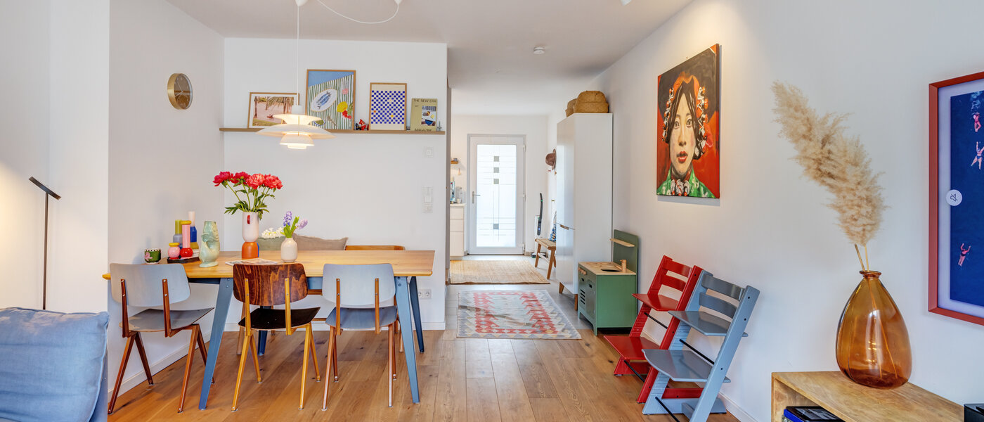 chalet adosado München Harlaching 04 zona de día  14816