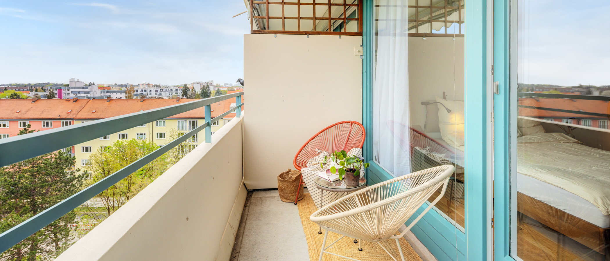 apartamento München Sendling-Westpark 02 balcón 14819