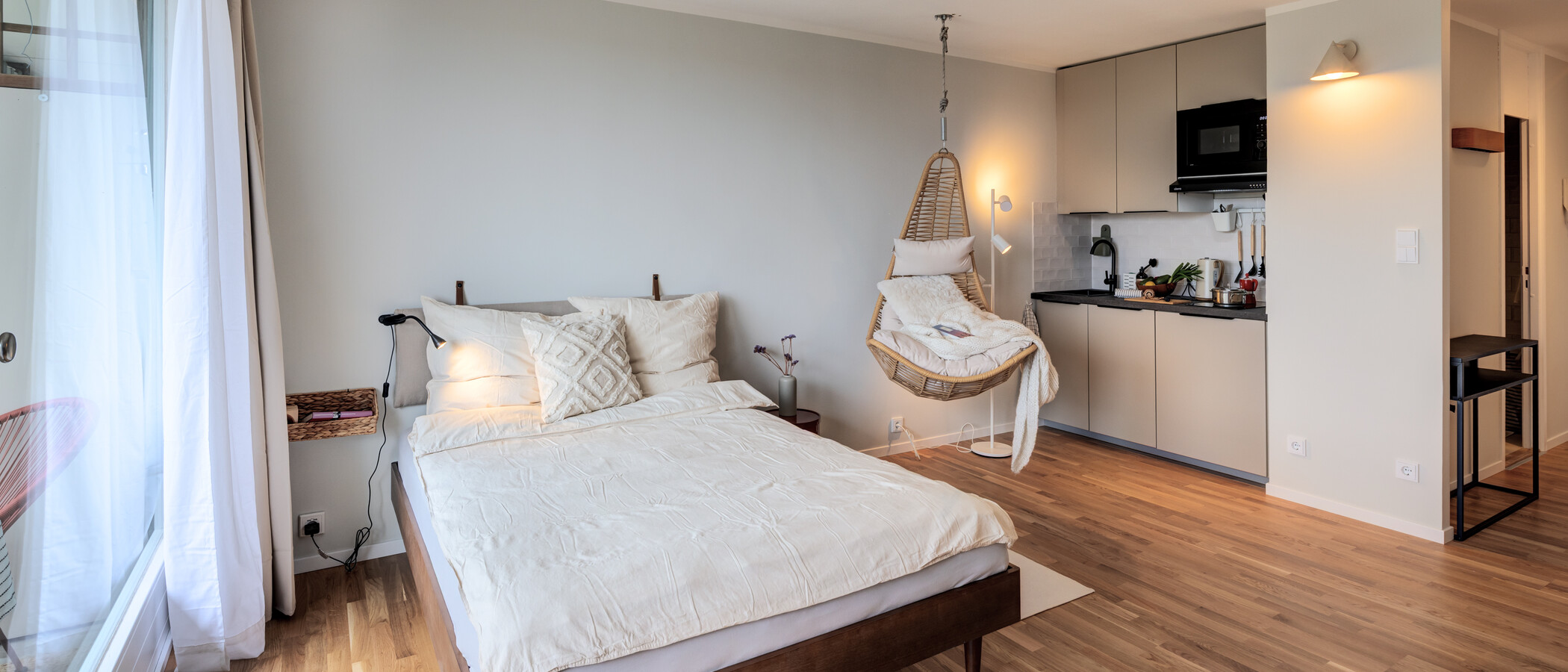 apartamento München Sendling-Westpark 02 zona de día  14819