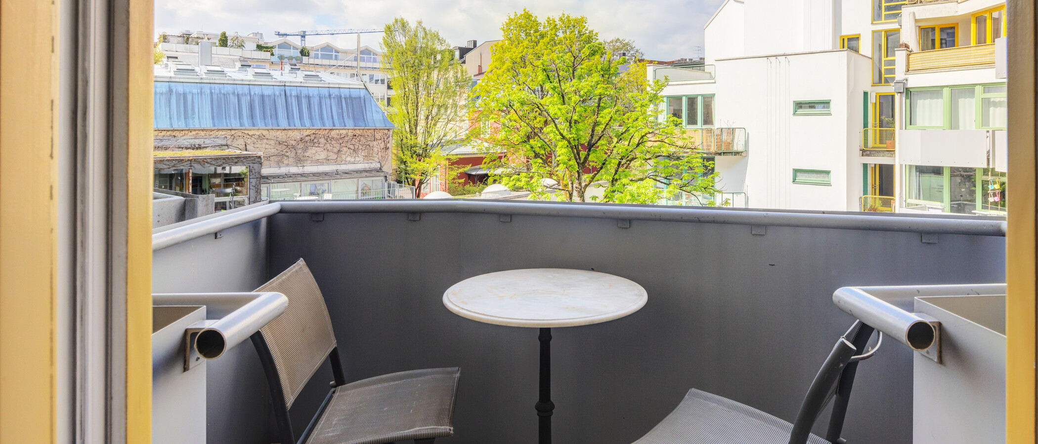 apartamento München Maxvorstadt 01 balcón 14821