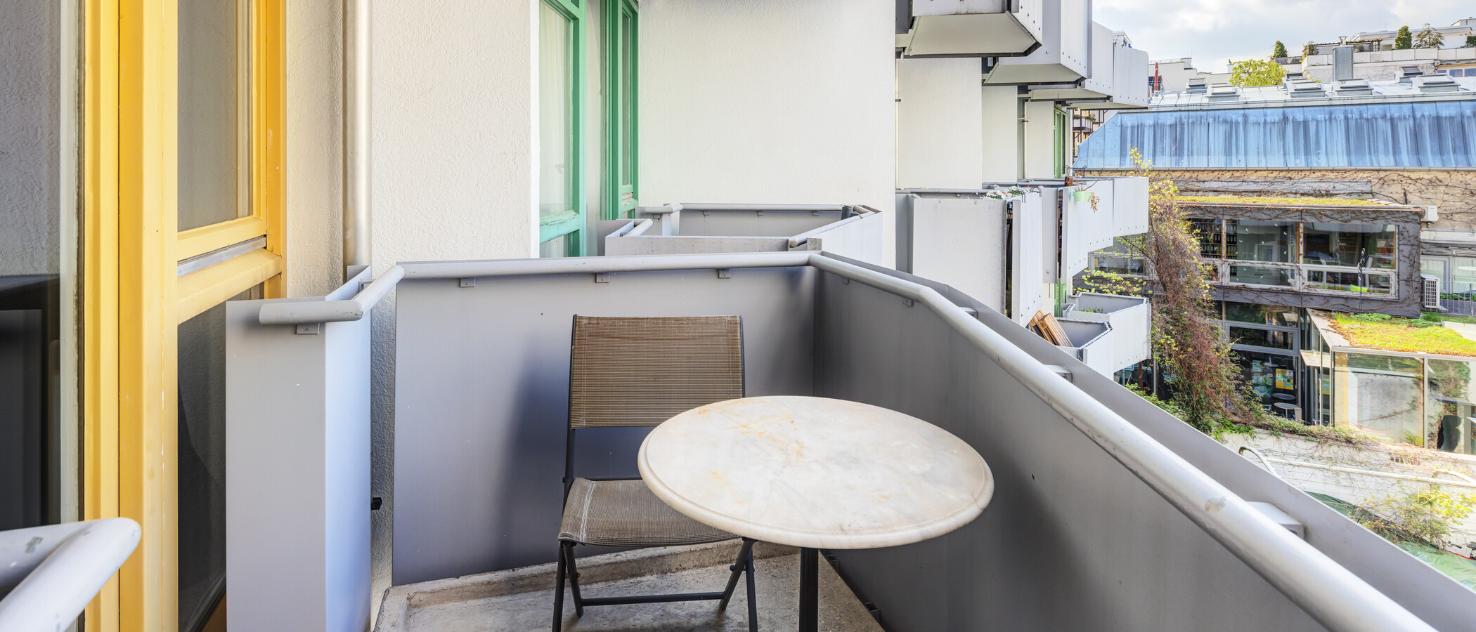 apartamento München Maxvorstadt 02 balcón 14821