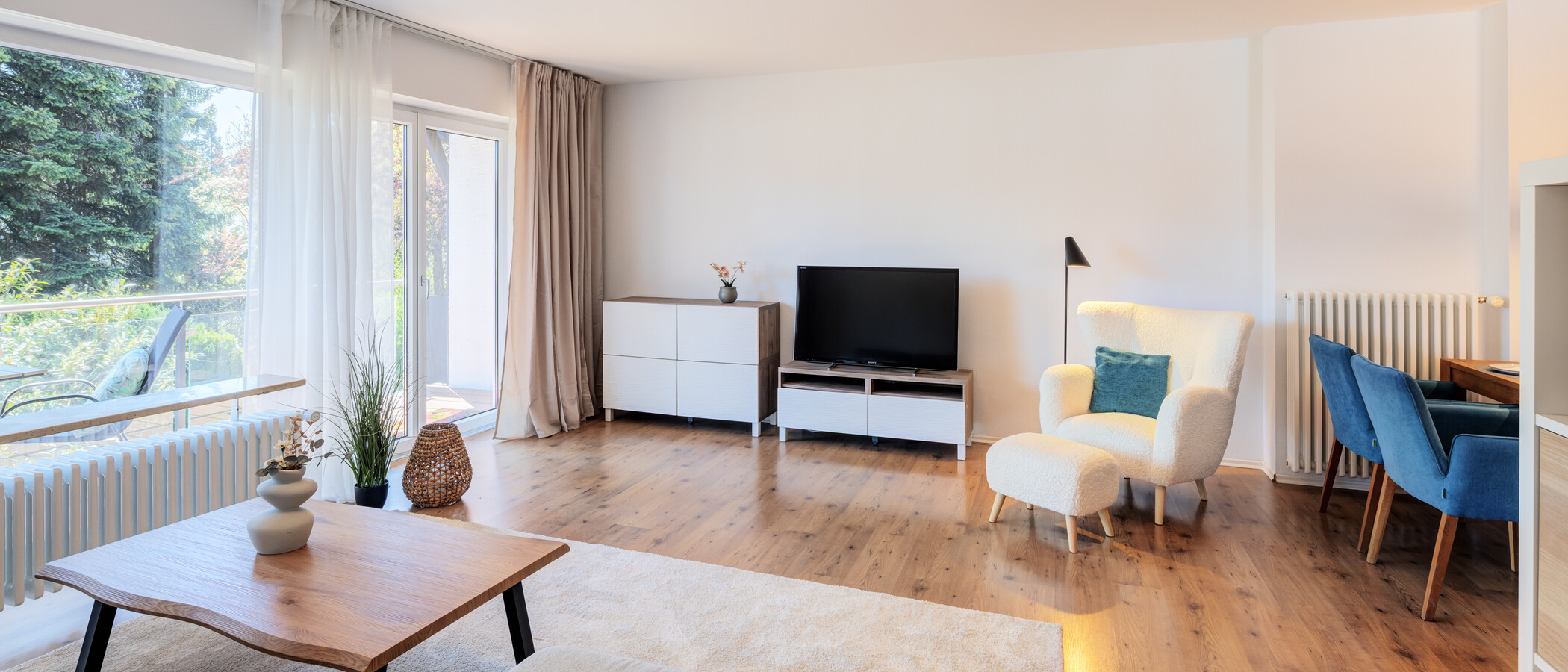 dúplex München Waldtrudering 02 zona de día  14825