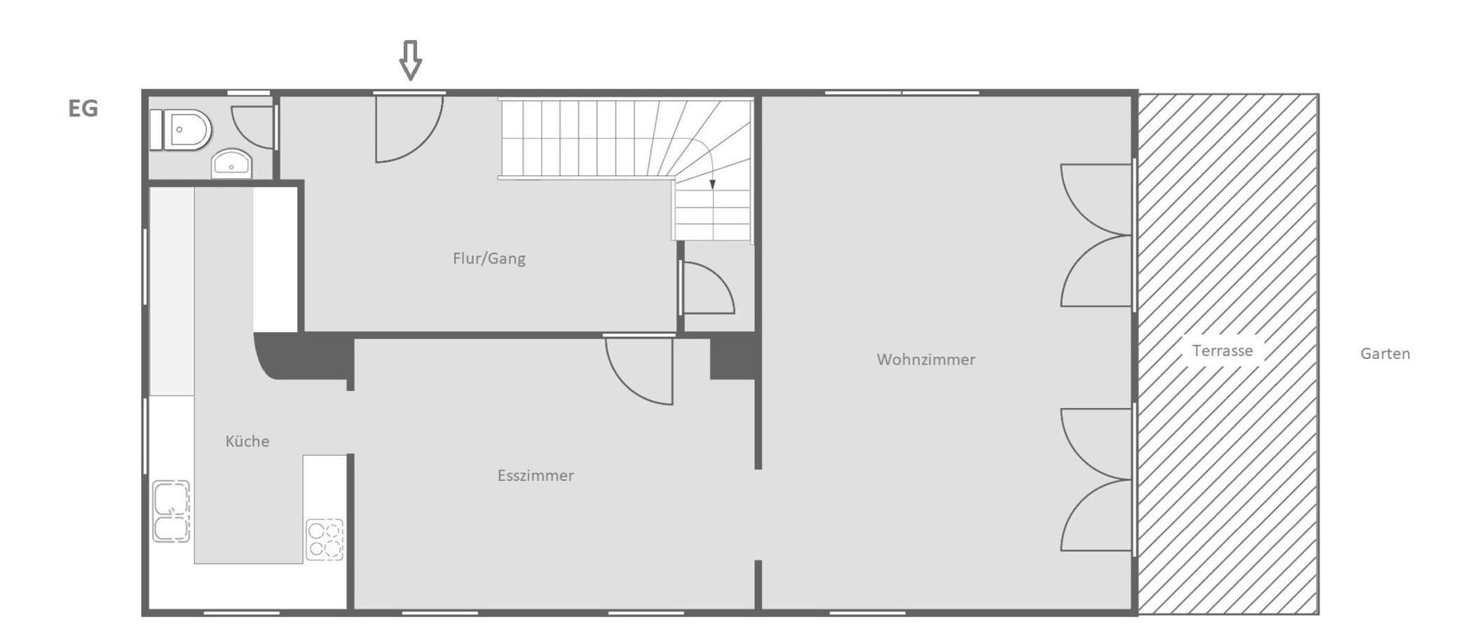 casa unifamiliar München Obersendling 01 plano 14826