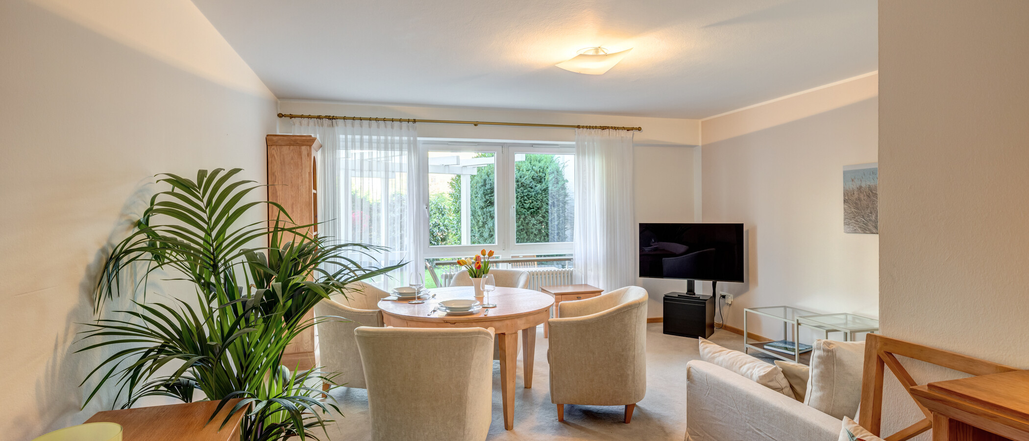 apartamento München Mittersendling 01 sala de estar 14827