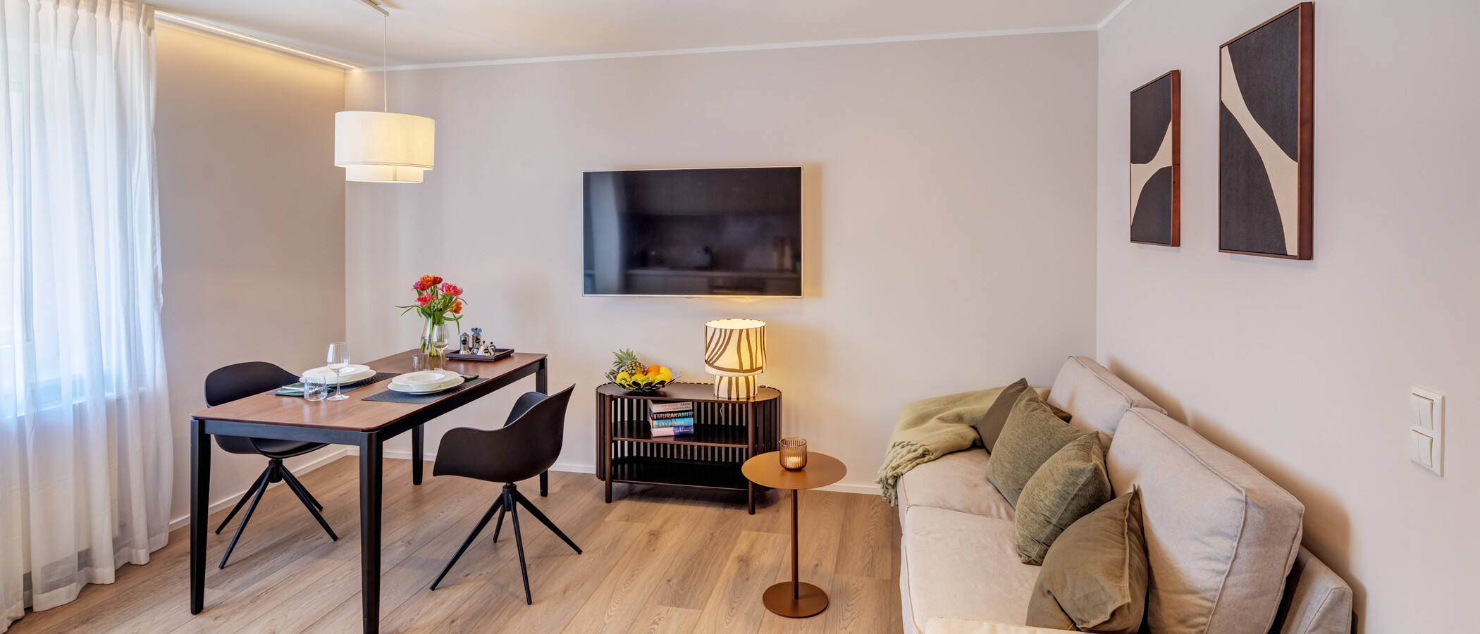 apartamento München Glockenbachviertel 01 zona de día  14828