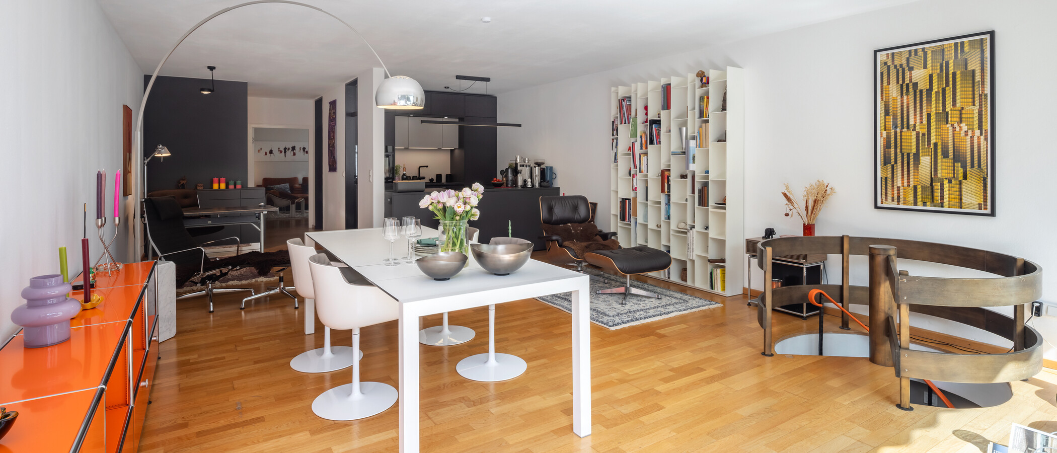 apartamento München Oberföhring 04 2. sala de estar 14829