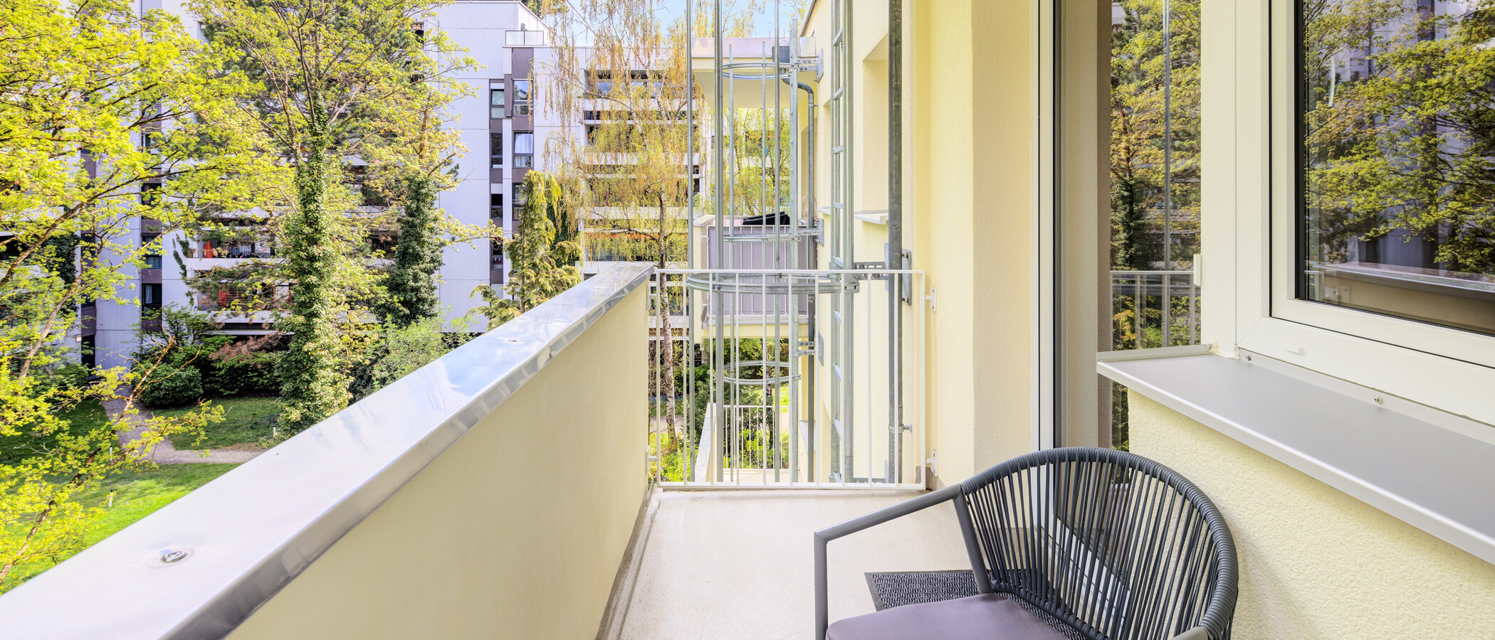 apartamento München Schwabing-West 02 balcón 14831