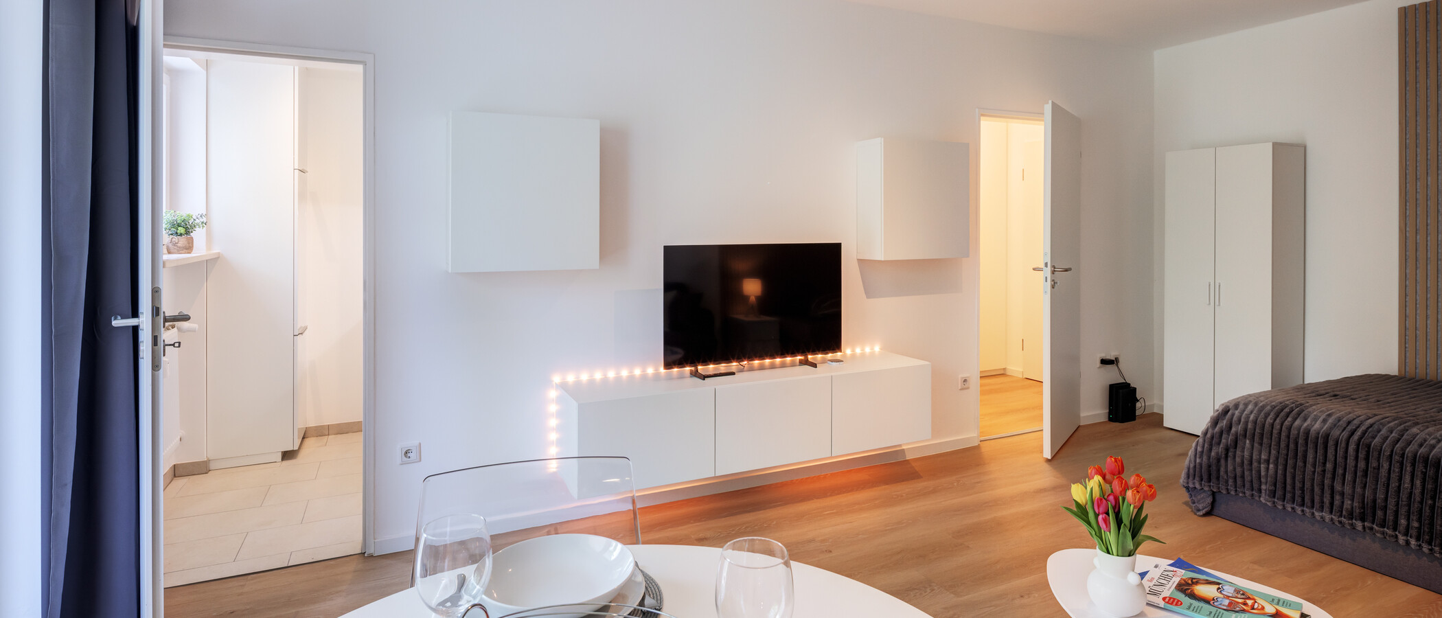 apartamento München Schwabing-West 02 zona de día  14831